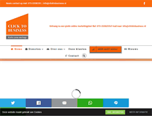 Tablet Screenshot of clicktobusiness.nl